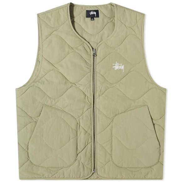 STUSSY RECYCLED NYLON LINER VEST